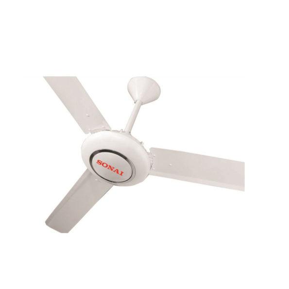 Sonai Ceiling Fan 56'' MAR-560, 75 Watt, 5 speed settings, 3 blades