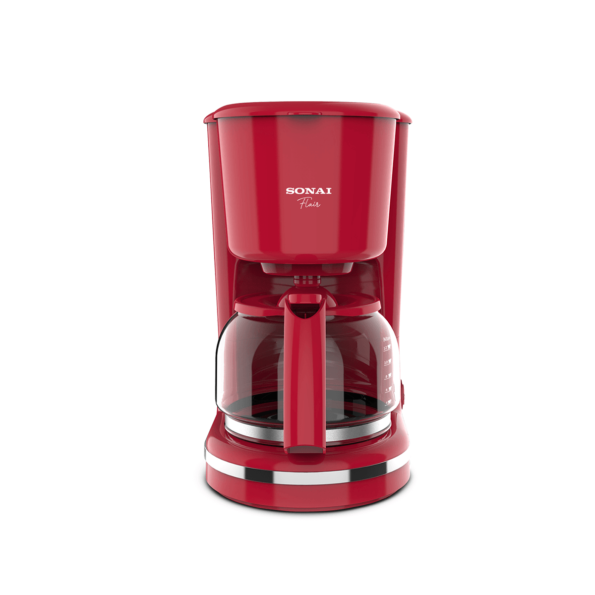 sonai-coffee-maker-flair-sh-1210-870-watt-12-cup-red