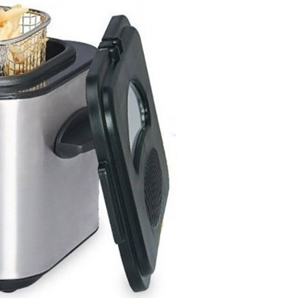 Sonai Deep Fryer - Stainless SH-911 ,1200 Watt 1.2L adjustable thermostat