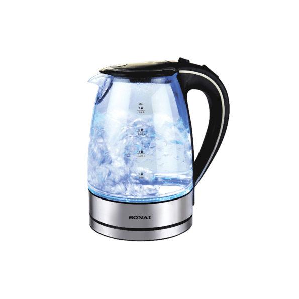 sonai-kettle-glass-sh-3742-black-color-2200-watt-1-7l-led-lights
