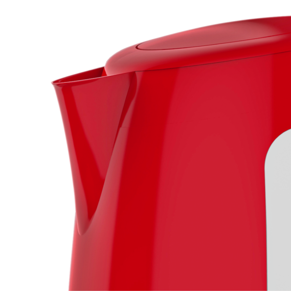 Sonai kettle plastic SH -2021, Red color 2200 Watt , 1.7 L