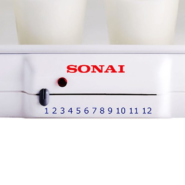 Sonai Yogurt Maker MAR-1008, 10 Watt, 8 cups, light indicator