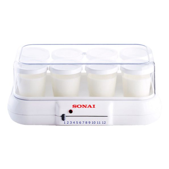 Sonai Yogurt Maker MAR-1008, 10 Watt, 8 cups, light indicator