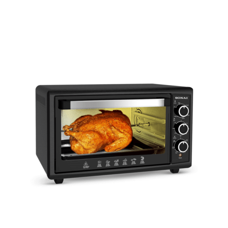 Sonai Electrical Oven MA-5515, 1500 Watt, 50L, 90 min timer