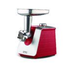 Sonai Meat Mincer SH-4000 Red color 1000 Watt 3 stainless steel discs