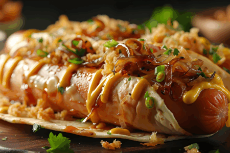 How to Make Hot Dog Tortilla Wraps Using the Sonai Air Fryer SH-511M
