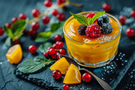 Orange Dessert Using the Squeezer Orange Juicer from Sonai MAR-755