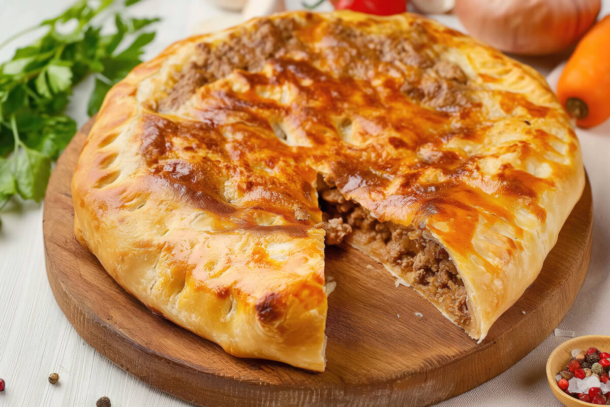 Meat-Filled Rokaak (Crispy Pastry) Using the Grando Meat Grinder from Sona
