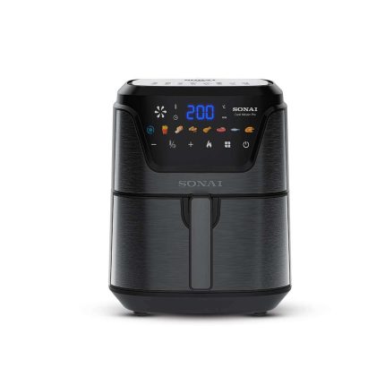 Sonai Digital Air Fryer – Cook Master Pro – MAR-711 , Black Color ,2000 Watt , 7L , 8 Preset Menus