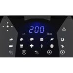 ⁦قلاية الهواء الساخن سوناي ,كوك ماستر , ديجيتال , 1500وات , 4 لتر , 12 برنامج للطهي , اسود – SH-311⁩ - الصورة ⁦2⁩